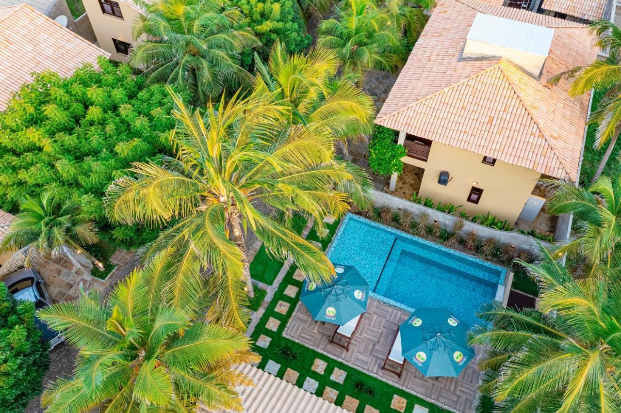 Sombra Do Coqueiro Villas - 150M Da Praia Luis Correia Exterior foto